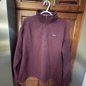 PATAGONIA~ Better Sweater Quarter Zip Performance Jacket